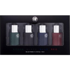 Alfa Romeo Green Eau de Toilette 15ml + Black Eau de Toilette 15ml + Blue Eau de Toilette 15ml + Red Eau de Toilette 15ml