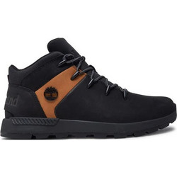 Timberland Παιδικά Ημίμποτα Μαύρα Καφέ Δερμάτινα TB0A6AG5EMJ1