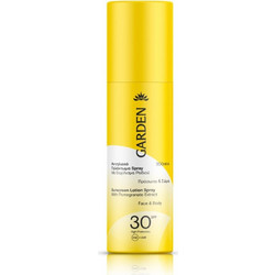 Garden Αντηλιακό Spray Προσώπου & Σώματος Αντιγηραντικό SPF30 200ml