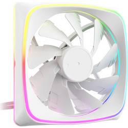 Sharkoon Shark Lights Case Fan 120mm RGB με Σύνδεση 4-Pin PWM White 4044951041961