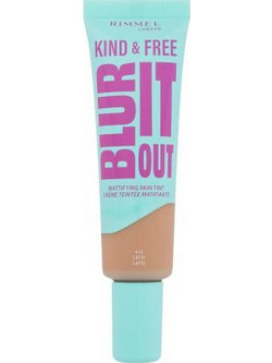 Rimmel Kind & Free Blur It Out 410 Latte Liquid Make Up 30ml