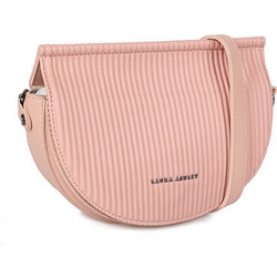 Laura Ashley Γυναικείο Τσαντάκι Χιαστί από Δερματίνη Ροζ με Στενό Λουρί 651LAS1767