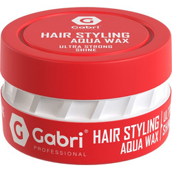 Gabri Aqua Wax Ultra Strong Shine Κερί Μαλλιών Λάμψης σε Κρέμα 150ml
