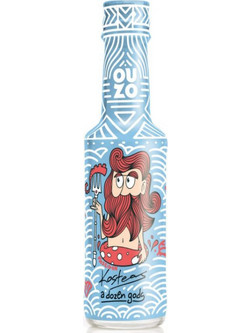 Ποτοποιία Κωστέας A Dozen Gods Poseidon Ούζο 37.5% 50ml