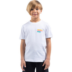 District75 Παιδικό T-Shirt Κοντομάνικο Λευκό 125KBSS-381-091