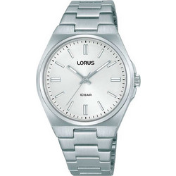 Lorus Γυναικείο Ρολόι με Ασημί Μεταλλικό Μπρασελέ RG309XX9