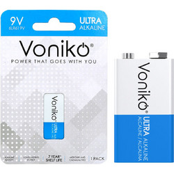 Voniko Alkaline 9V 1τμχ