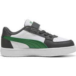 Puma Caven 2.0 Παιδικά Sneakers Λευκά Μαύρα Πράσινα 393839-43