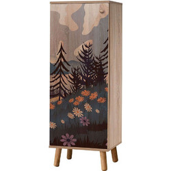 Hanah Home Παπουτσοθήκη Μοριοσανίδας Vegas Μπεζ M50xΠ38xY135cm 869VEL8623
