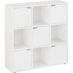 Pakoworld Bookel Βιβλιοθήκη 88.5x27.5x89.3cm 184-000113