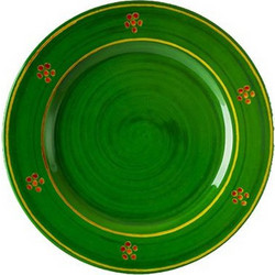 Mario Luca Giusti Marinella Verde Πιάτο Ρηχό Μελαμίνης 27cm L480285027