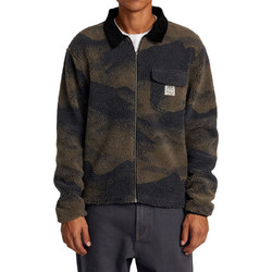 RVCA Ανδρική Ζακέτα Fleece με Φερμουάρ Navy Μπλε AVYFT00387-BN4