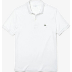 Lacoste Ανδρική Μπλούζα Polo Κοντομάνικη Λευκή 3DH2050-001