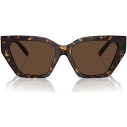 Tiffany & Co TF4218 80153G Γυναικεία Γυαλιά Ηλίου Cat Eye Κοκάλινα Ταρταρούγα με Καφέ Φακό