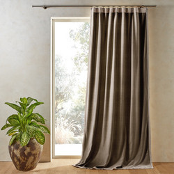 La Redoute Κουρτίνα Παραθύρου με Γάντζους 140x220 Venita 350274151 Mink