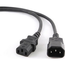 Cablexpert PC-189-VDE-3M Προέκταση Καλωδίου Τροφοδοσίας IEC C13 to IEC C14 3m