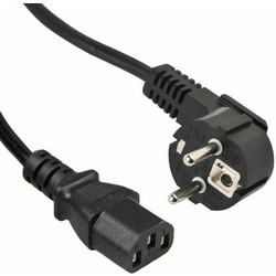 Naxius 5200708412586 Καλώδιο Τροφοδοσίας Schuko to IEC C13 1.5m