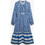 Superdry Midi Καθημερινό Φόρεμα Μεταξωτό Μπλε W8011887A