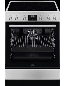 AEG CCB6642CBM Κουζίνα Ηλεκτρική 73lt με Κεραμικές Εστίες 59.6cm