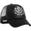 District75 Ανδρικό Καπέλο Jockey με Δίχτυ Snapback Υφασμάτινο Μαύρο 125UCP-139-071