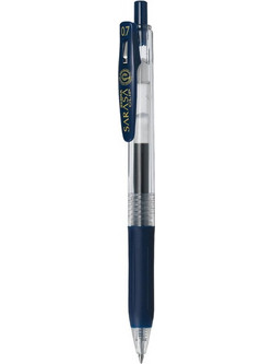 Zebra Sarasa Clip Στυλό Gel 0.7mm Μαύρο ZB-14324