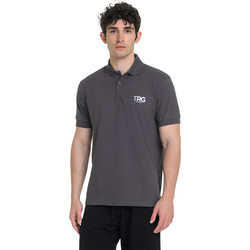Target Ανδρική Αθλητική Μπλούζα Polo Ανθρακί S25-55228-24
