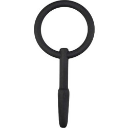 Sinner Gear Hollow Silicone Penis Plug with Pull Ring