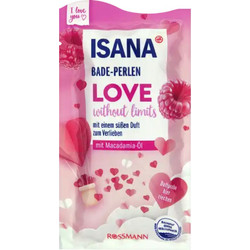 Isana Macadamia Oil Άλατα Μπάνιου Κρύσταλλοι 60gr