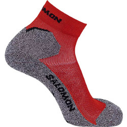 Salomon Speedcross Γυναικείες Κάλτσες Κοντές Ανθρακί Κόκκινες C19731