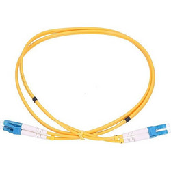 Extralink LC/UPC-LC/UPC Καλώδιο Οπτικής Ίνας 0.5m Yellow EL-LCUPC-LCUPC-DPX-05