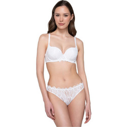 Luna Sylvie Γυναικείο Slip με Δαντέλα Λευκό 26702