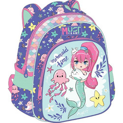 Must Mermaid Time Σχολική Τσάντα Πλάτης Νηπιαγωγείου Μωβ 000586293