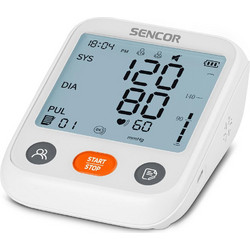 Sencor SBP 1150WH Ψηφιακό Πιεσόμετρο Μπράτσου με Ενδειξη Αρρυθμίας