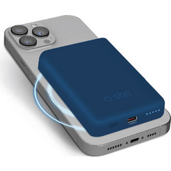 SBS Wireless Magsafe Power Bank 5000mAh Blue