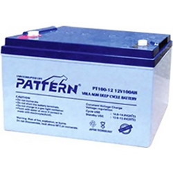 Pattern PT100-12 Μπαταρία VRLA 12V 100Ah