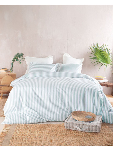 Rythmos Σετ Σεντόνια King Size Βαμβακερά 270x290 Eloise Green