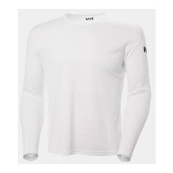 Helly Hansen Tech Crew Long Sleeve 2.0 Ανδρικό Αθλητικό T-Shirt Λευκό 49582-001