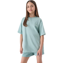 4F Παιδικό T-Shirt Κοντομάνικο Γαλάζιο 4FJWSS25TTSHF1851-47S
