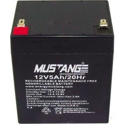 Mustang Μπαταρία VRLA-AGM 12V 5Ah
