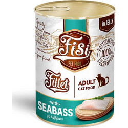 FISI Fillet Adult with Seabass in Jelly 400gr