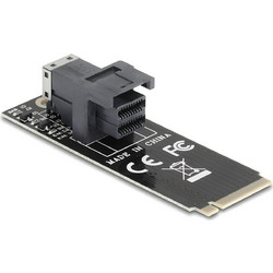 DeLOCK Adapter M.2 Key to SFF-8643 NVMe 2260