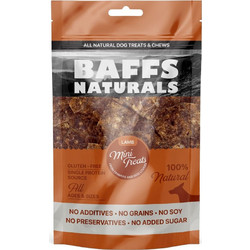 Baffs Naturals Gluten & Grain Free with Lamb Mini Treats 100gr