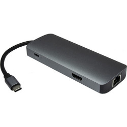 Inter-Tech Argus H-428 USB-C Docking Station με HDMI PD