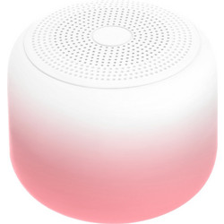 Setty Round GB-900 Ηχείο Bluetooth 3W Ροζ Λευκό