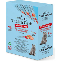 Wellfed Lick n' Care Adult Urinary Aid with Delicate Salmon & Goji Berries 15gr