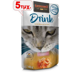Leonardo Drink with Salmon in Broth 5x40gr