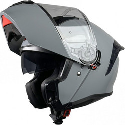 Pilot Helmets Zero SV Nardo Grey Gloss Κράνος Μηχανής Flip-Up 1700gr