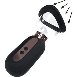 Pumped Dazzling Vulva & Breast Pump Black