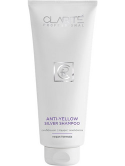 Clarite Anti-Yellow Σαμπουάν για Προστασία Χρώματος για Βαμμένα Μαλλιά 400ml