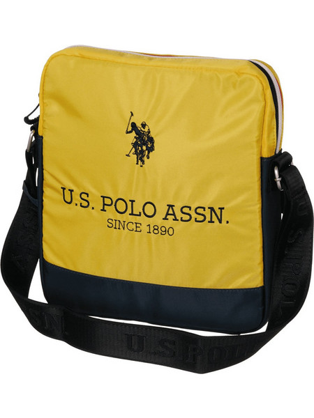 U.S. Polo Assn. Ανδρική Τσάντα Ώμου / Χιαστί Κίτρινη BIUNB4857MIA220